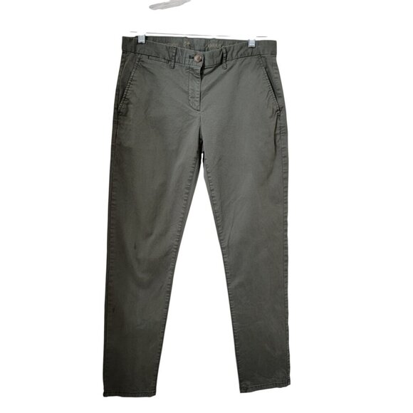 Khakis By Gap Size 4 "Broken In Straight" Deep Olive Green Pants, Exc. Used Cond - Picture 1 of 12